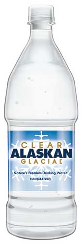 Clear Alaskan Glacial
